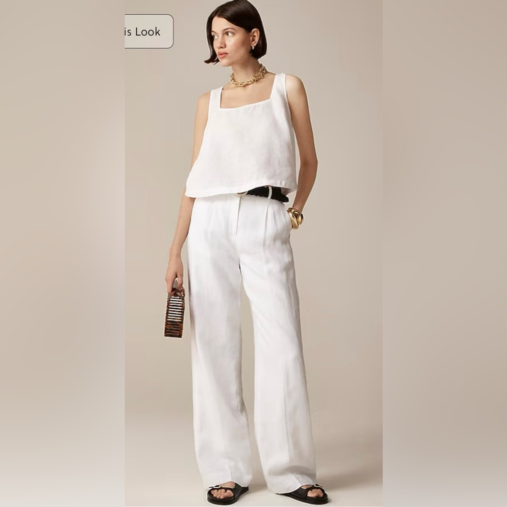 J. Crew White Tank Top